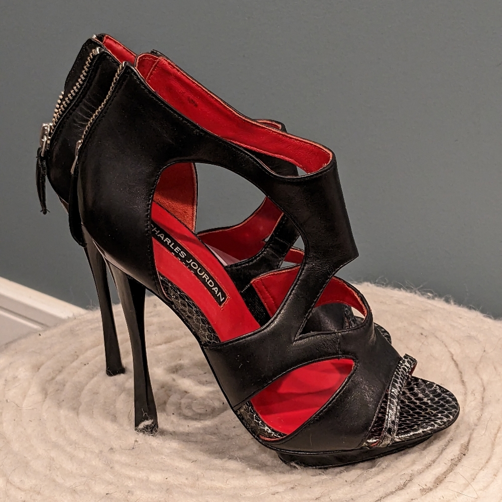 Charles Jourdan heels.